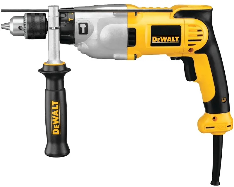 Dewalt 10-Amp Keyed Chuck Hammer Drill Kit – 1/2-Inch Capacity, Variable Speed Up To 3500 Rpm 1