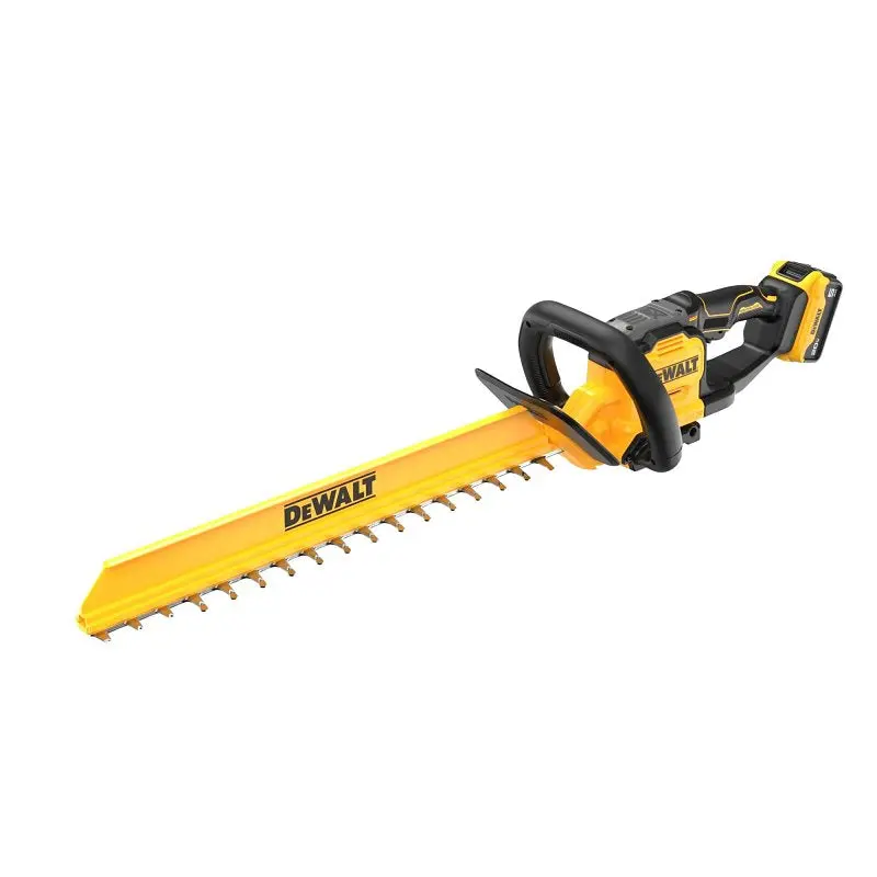 Dewalt Dcht826P1 20V Max Xr Hedge Trimmer Kit – 24" Blade, 1" Cutting Capacity, 5 Ah Battery Included 1