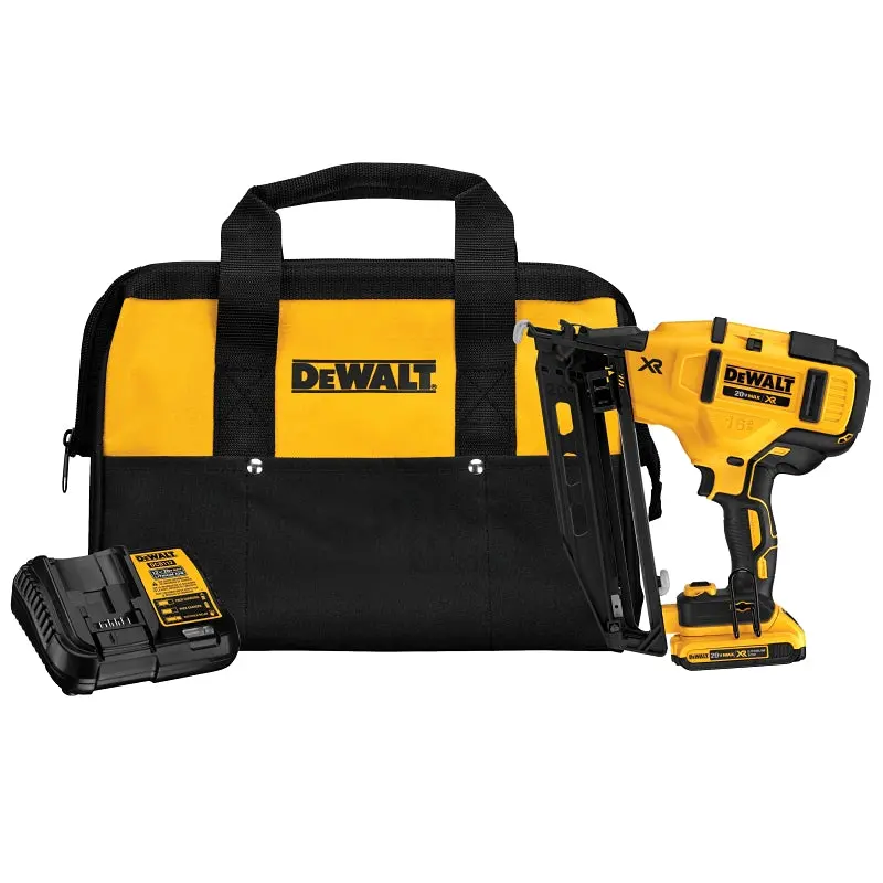 Dewalt Dcn660D1 20V Max Cordless 16-Gauge Finish Nailer Kit – Includes 2Ah Battery, 110-Nail Magazine 1