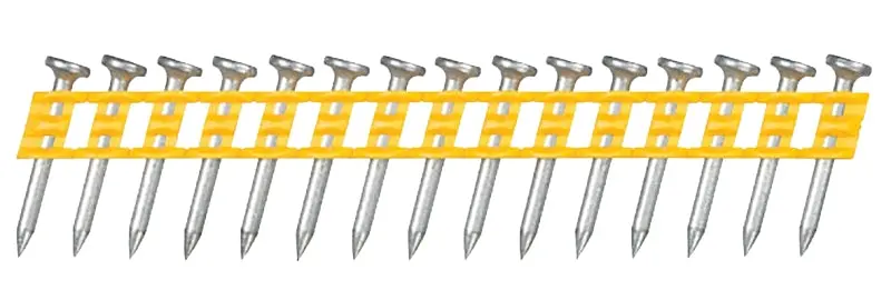 Dewalt Dcn890100 1" Full-Round Head Smooth-Shank Nails – Zinc-Plated Steel Fasteners (100-Pack) 1
