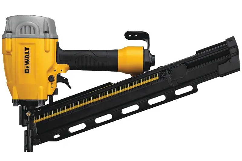 Dewalt Dwf83Pl 21-Degree Framing Nailer – Plastic Strip Collation, 64-Nail Magazine 1