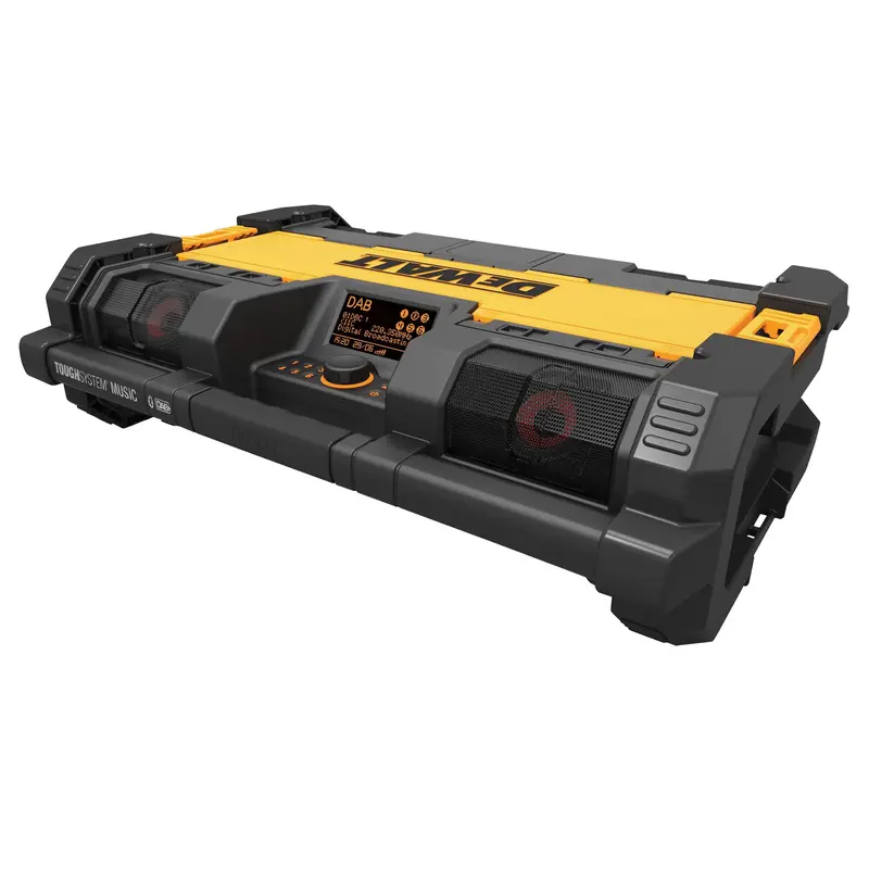 Dewalt Dwst1-75659 Toughsystem Site Radio (Dab+, Bluetooth, Ac/Battery-Powered) – Bare Unit – Clearance 1