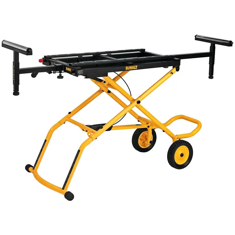 Dewalt Dwx726 Rolling Miter Saw Stand – 300-Lb Capacity, Steel Frame, 98" Width 1