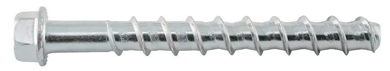 Dewalt Screw-Bolt+ Pfm1411280 Heavy-Duty Screw Anchor – 3/8" X 4" Zinc-Plated Carbon Steel 1