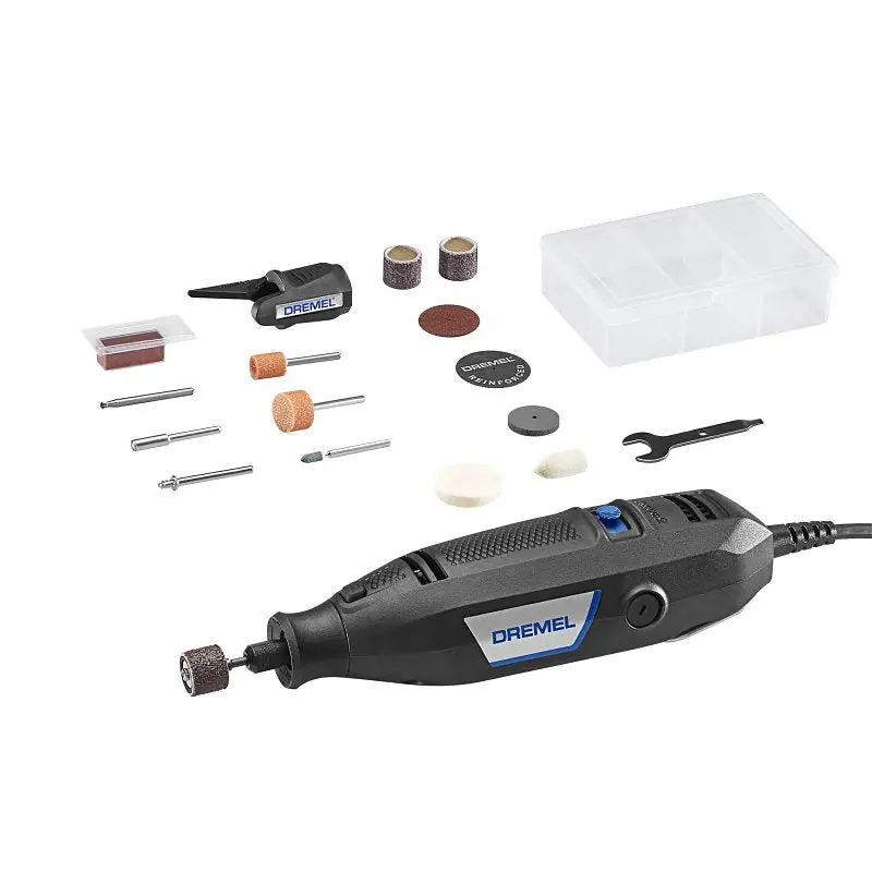 Dremel 3100-1/15 Rotary Tool Kit – 1.2A, 5000–35,000 Rpm, Keyed Chuck, 50+ Accessories 1