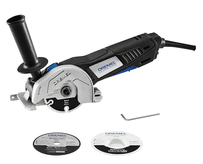Dremel Ultra Saw Us40-04 Corded Compact Saw Kit – 4-Inch Blade, 13,000 Rpm, 3/4-Inch Cut Depth 1