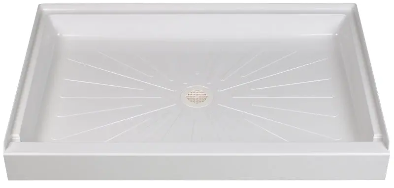 Durabase 32X48 In White Fiberglass Shower Base — 5.5-Inch Depth 1
