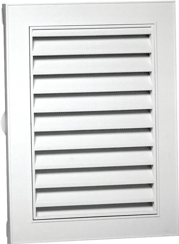 Duraflo 626120-00 White Polypropylene Gable Vent – 27-1/2 In X 21-1/2 In 1