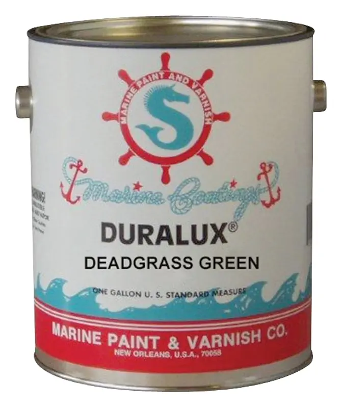 Duralux M745-1 Camouflage Dead Grass Green Marine Enamel – Flat Finish, 1-Gallon Can 1