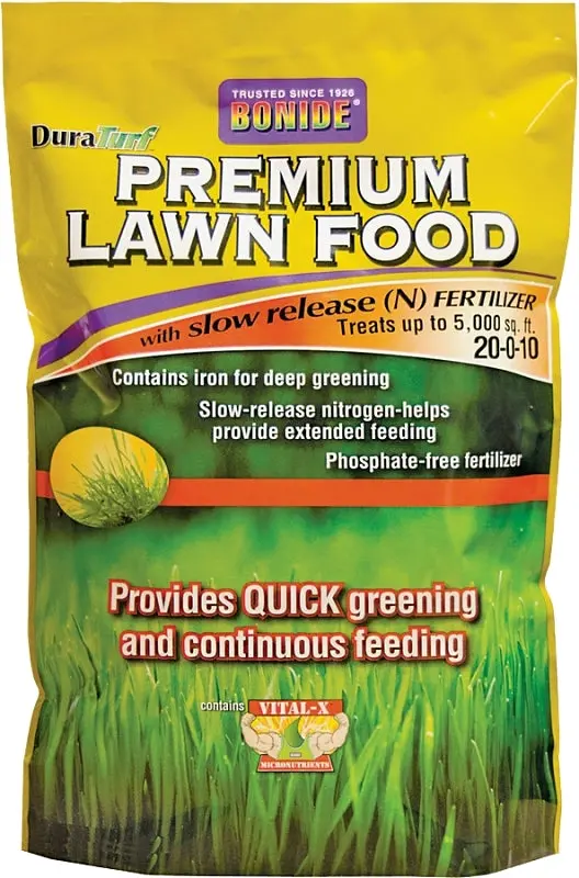 Duraturf 60464 Premium Granular Lawn Fertilizer – 48 Lb Bag, 20-0-10 Npk Formula 1