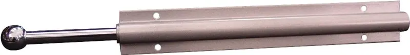 Easy Track Ra1204-Ch 13" Silver Wardrobe Rod – 1" Diameter, Adjustable Mounting 1