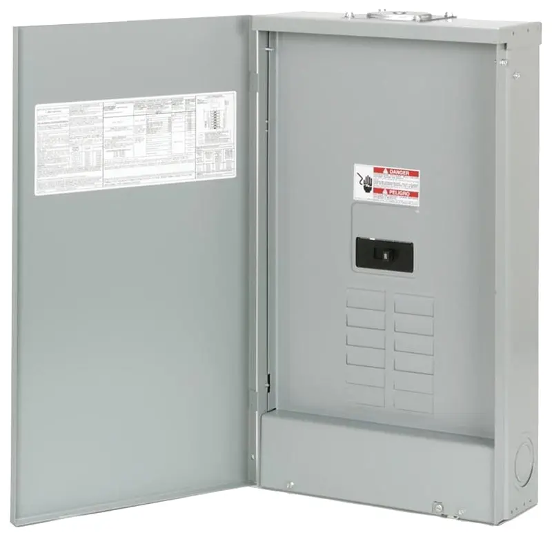 Eaton Brp08B200Rf Plug-On Neutral Load Center – 200A Main Breaker, 24-Pole, 8-Space/16-Circuit, Nema 3R Outdoor Enclosure 1