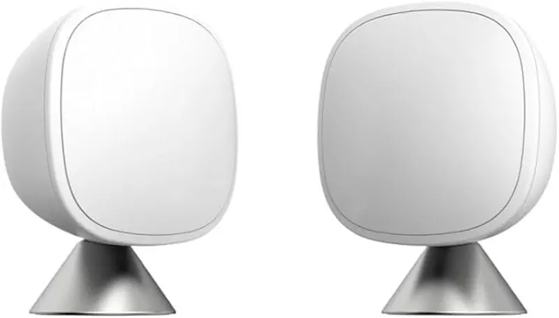 Ecobee Smart Sensor Eb-Rshm2Pk-01 – Abs Body, Brushed Steel Accent, White Finish, Room Occupancy & Temp Monitoring 1