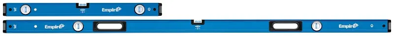 Empire True Blue Magnetic Jamb Level – 78-Inch Aluminum Body, Triple Vial, 32-Inch Base, Integrated Hang Hole 1