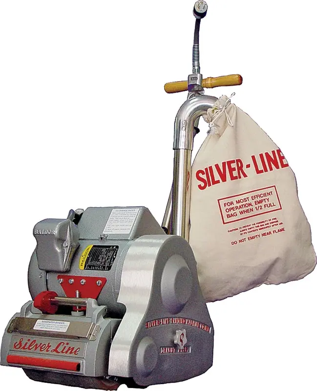 Essex Silver Line Sl-8V Floor Sander – 14-Amp Motor, Heavy-Duty Orbital Sanding System 1