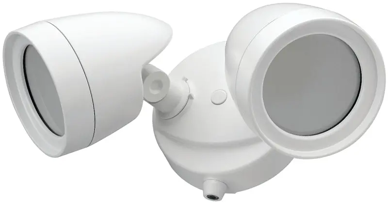 Eti 51401144 Motion-Activated Security Light – 1200 Lumens, White Housing, 20W Led 1