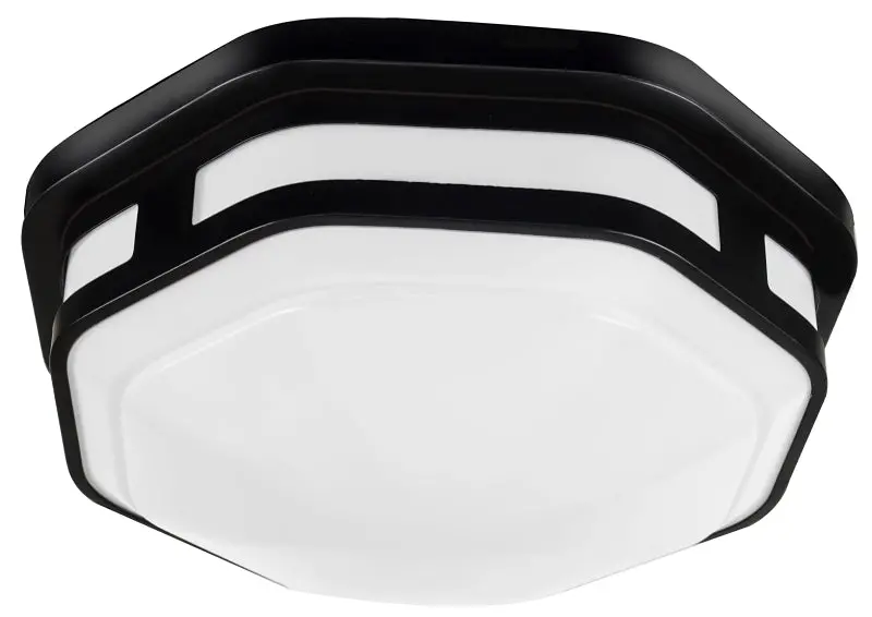 Eti Color Preference Fme-10-802-Mv-N-N-B Hexagonal Led Fixture – 120Vac, 830 Lumens, Matte Black Housing 1