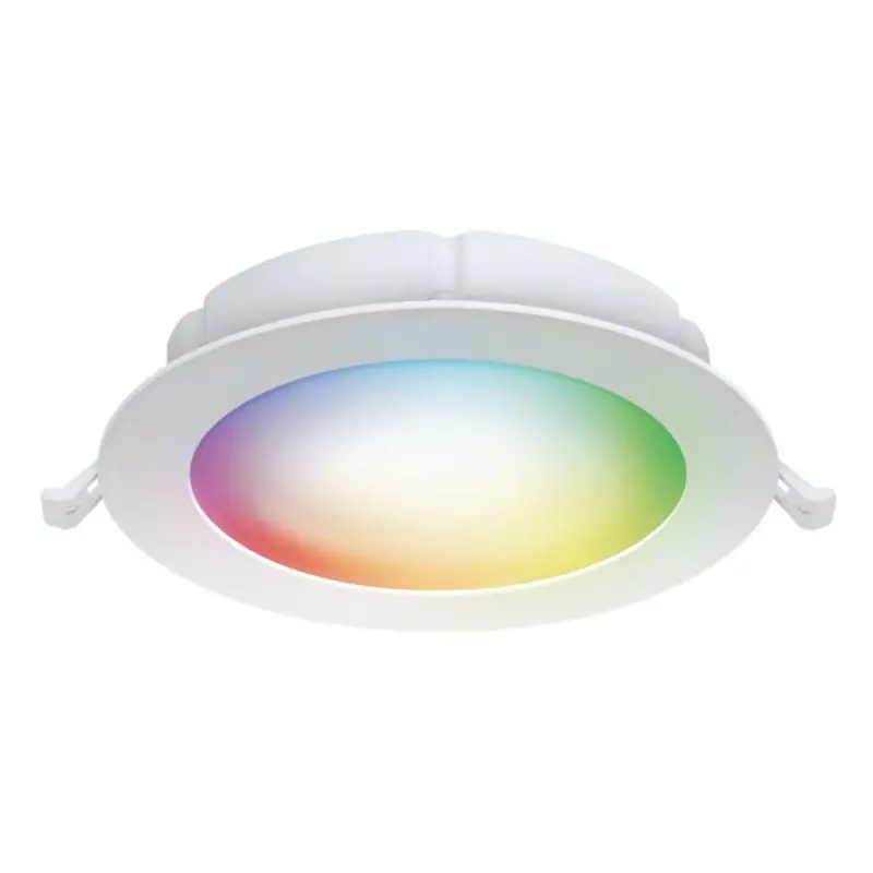 Feit Electric Ledr6Xt/Rgbw/Ca/Ag 15W Dimmable Recessed Downlight – Aluminum Housing, White Finish, 120V Led 1