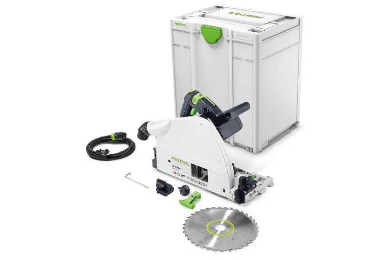 Festool Ts 75 Eq-F-Plus Plunge-Cut Track Saw With Enhanced Guide Rail Compatibility 1