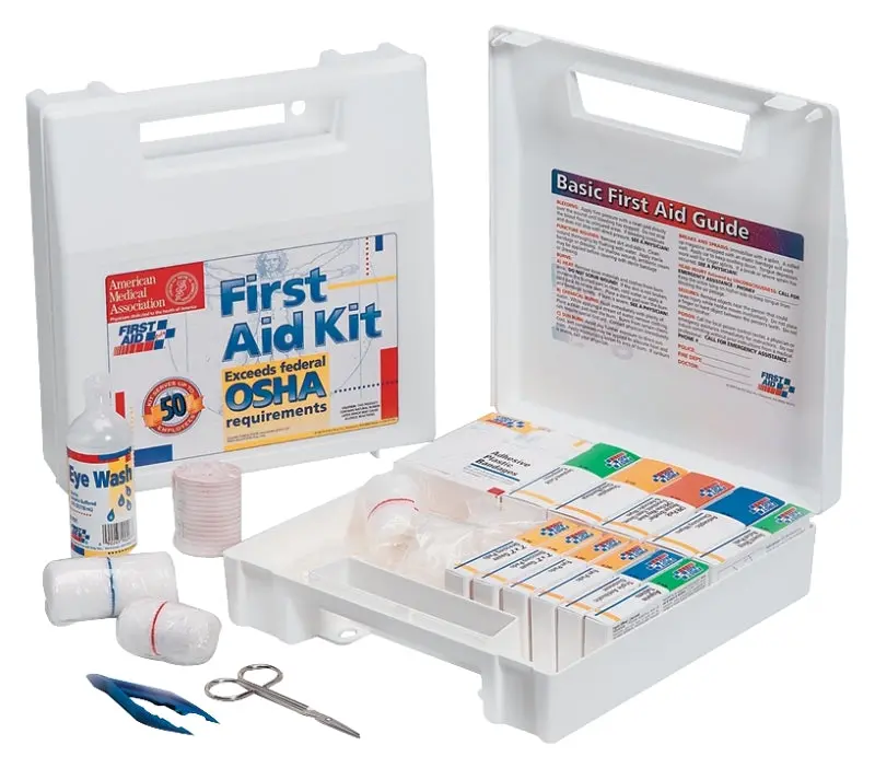 First Aid Only 225-U Comprehensive 197-Piece First Aid Kit – Wall-Mountable Emergency Supply 1