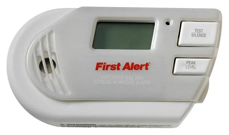 First Alert 1039760 Dual Gas Detector – Carbon Monoxide & Explosive Gas Alarm With Digital Display And Electrochemical Sensor 1