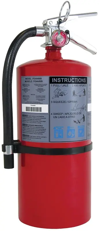 First Alert Fe20A120B Rechargeable Fire Extinguisher – 20 Lb Abc Class, Monoammonium Phosphate Agent 1