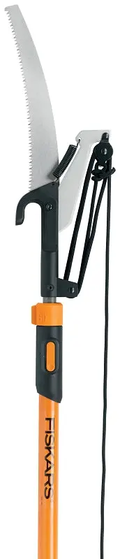 Fiskars 393951-1001 Telescoping Pole Saw & Pruner – 7–12 Ft Reach, 1 In Cutting Capacity 1