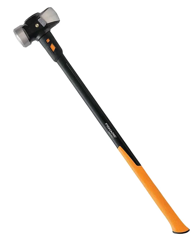 Fiskars Isocore 8 Lb Sledge Hammer – Steel Head, Ergonomic Isocore Shock Absorption 1