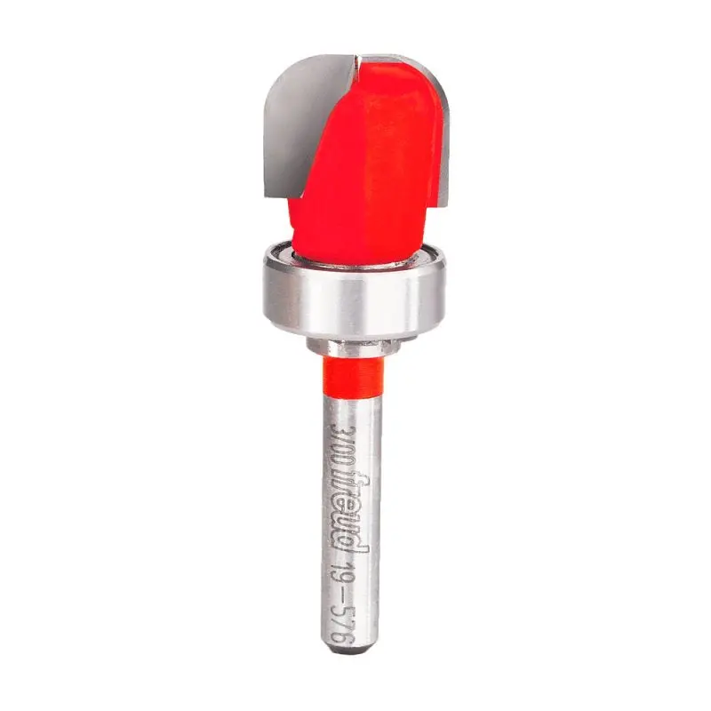 Freud 19-576 Dish Carving Router Bit – 3/4" Cutter Diameter, 2-5/8" Oal, 1/2" Shank, 2-Cutter Carbide 1