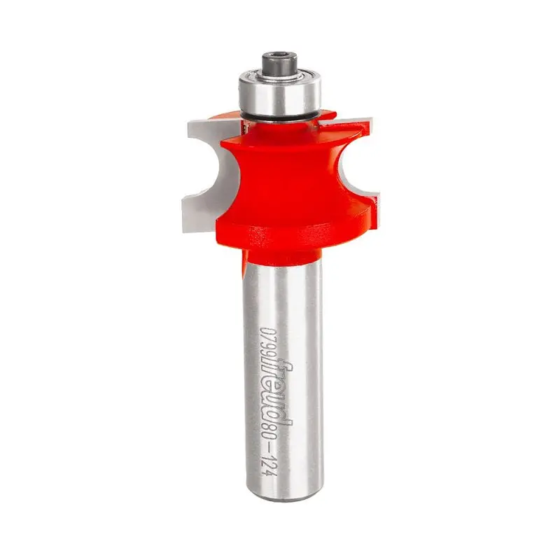 Freud 80-124 Beading Router Bit – 1-1/4" Cutter Diameter, 2-9/16" Oal, 1/2" Shank, 2-Cutter Carbide 1