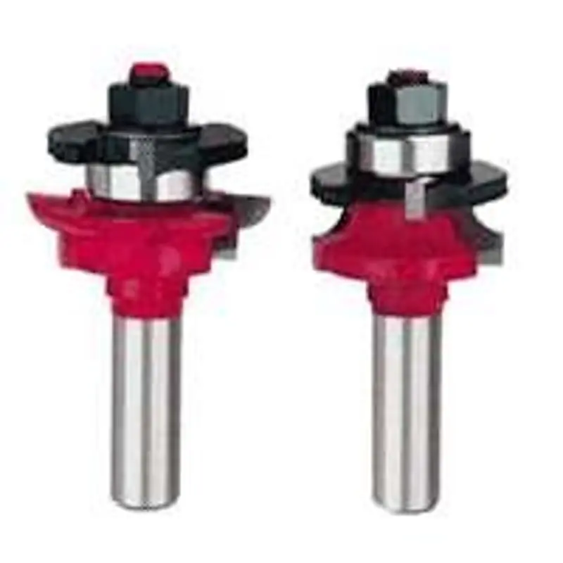 Freud 99-520 Router Bit Set — 3-3/4" Oal, 1/2" Shank, Full-Profile Carbide Collection 1