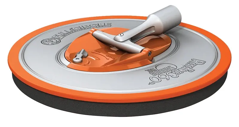 Full Circle R360 Die-Cast Aluminum Sanding Tool – Ergonomic Orange Handle 1
