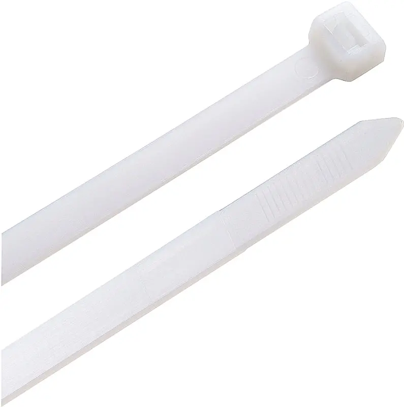 Gardner Bender 46-448 Nylon Cable Ties – 48 In Length, 14.3 In Max Bundle Diameter, Natural Color (50 Per Bag) 1