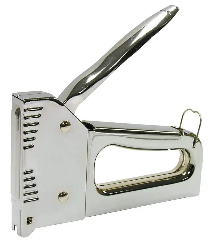 Gardner Bender Msg-301 Low-Voltage Staple Gun – Silver Lightweight Tool For Electrical & Data Wiring 1