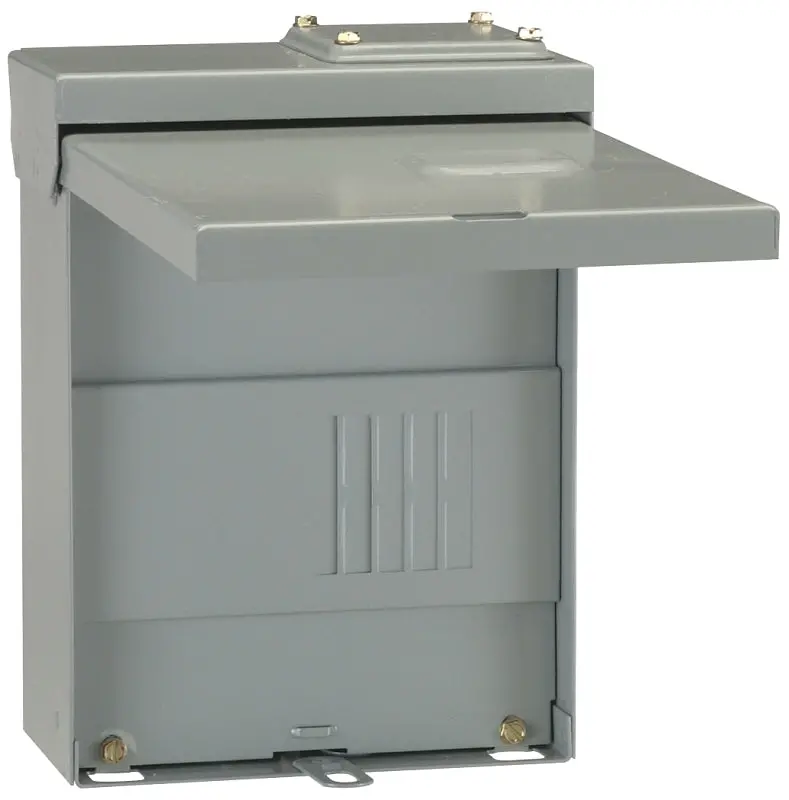 Ge Powermark Gold Tl270Rcup Load Center – 70-Amp, 2-Space/4-Circuit, Main Lug, Nema 3R Outdoor Rated 1