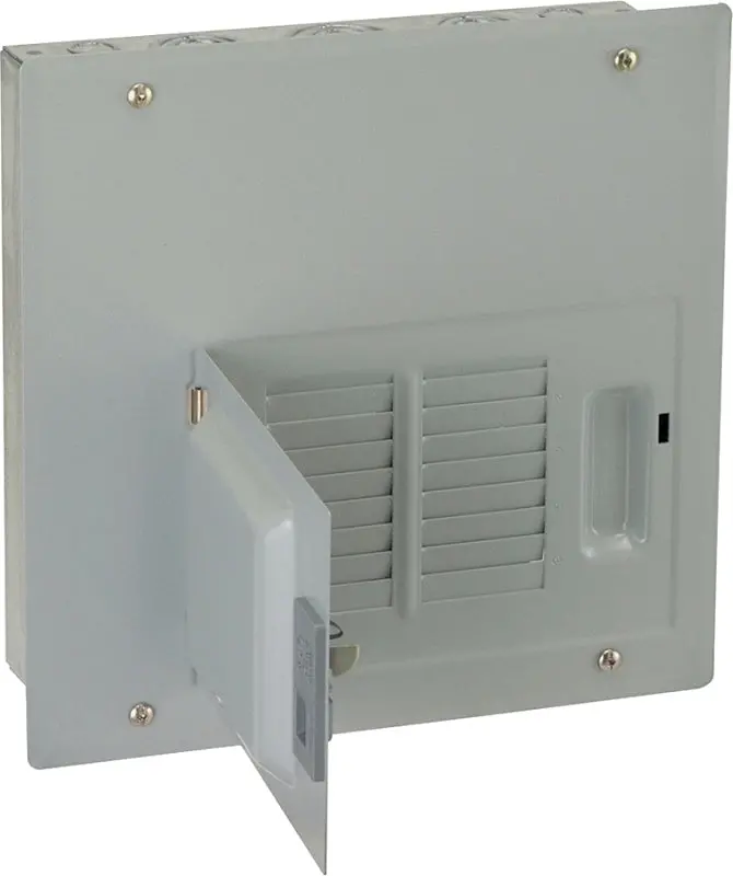 Ge Powermark Gold Tlm812Fcudp Load Center – 125-Amp, 8-Space/16-Circuit Main Lug Panel With Nema 1 Flush-Mount Enclosure 1