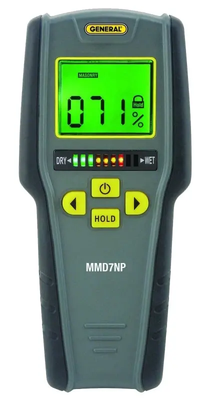 General Mmd7Np Digital Moisture Meter – Measures Softwood (0–53%) & Hardwood (0–35%), ±4% Accuracy 1