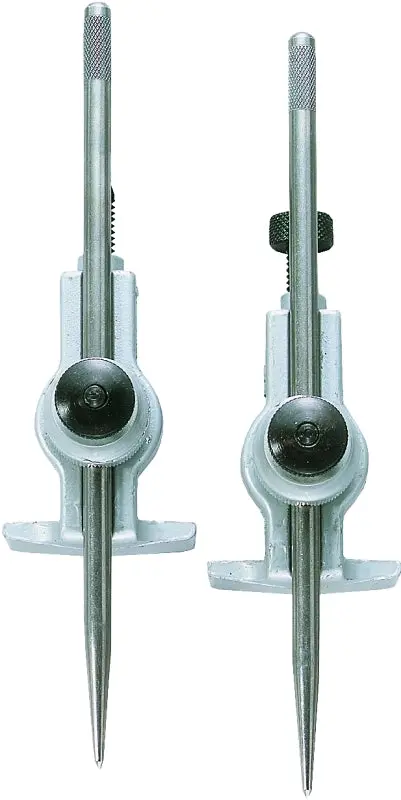 General Tools 523 Adjustable Trammel – Precision Compass For Large-Circle Layouts And Woodworking 1