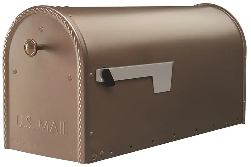Gibraltar Edwards Em160Vb0 Residential Mailbox – Venetian Bronze Finish, 1475-Cubic-Inch Capacity, Powder-Coated Steel 1
