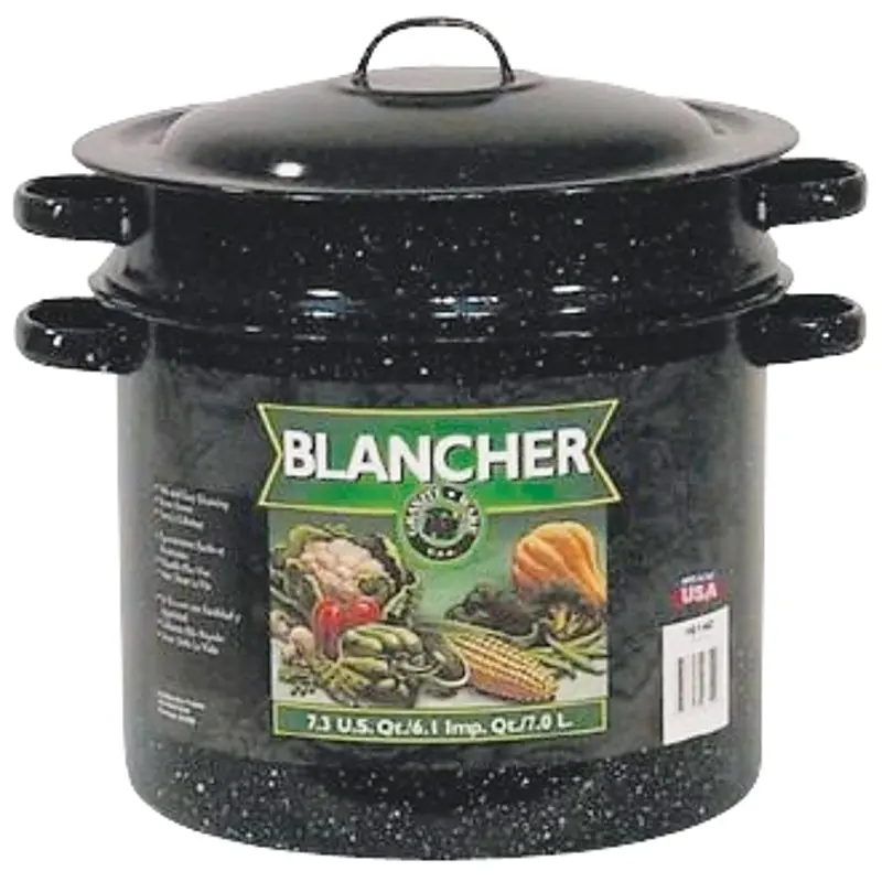 Granite Ware F6140-4 7.5-Quart Stainless Steel Blancher – Heavy-Duty Cookware 1