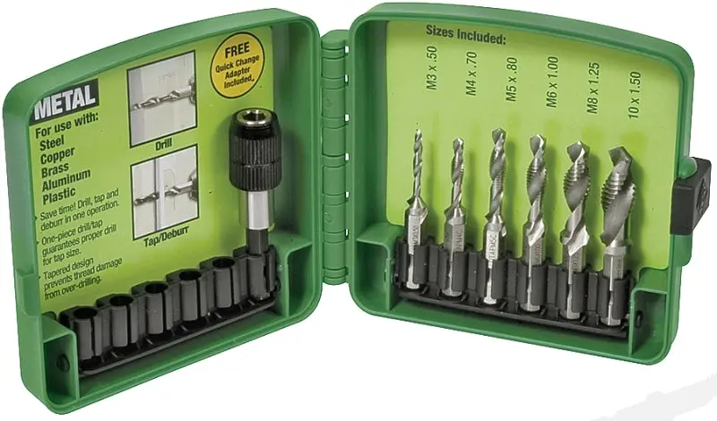Greenlee Dtapkit Steel Drill And Tap Set For Precision Threading 1