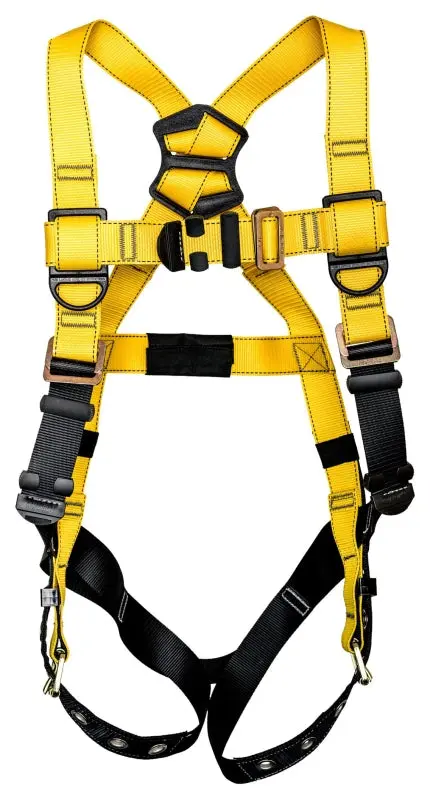 Guardian Fall Protection 37002 Full-Body Harness – Xl/2Xl Size, 130–420 Lb Capacity, Polyester Webbing With Dual-Bar Torso Adjustment 1