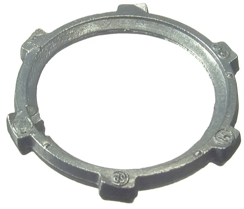 Halex 01925B Zinc-Plated Conduit Locknut – 2-1/2 Inch Size, Heavy-Duty Fit 1