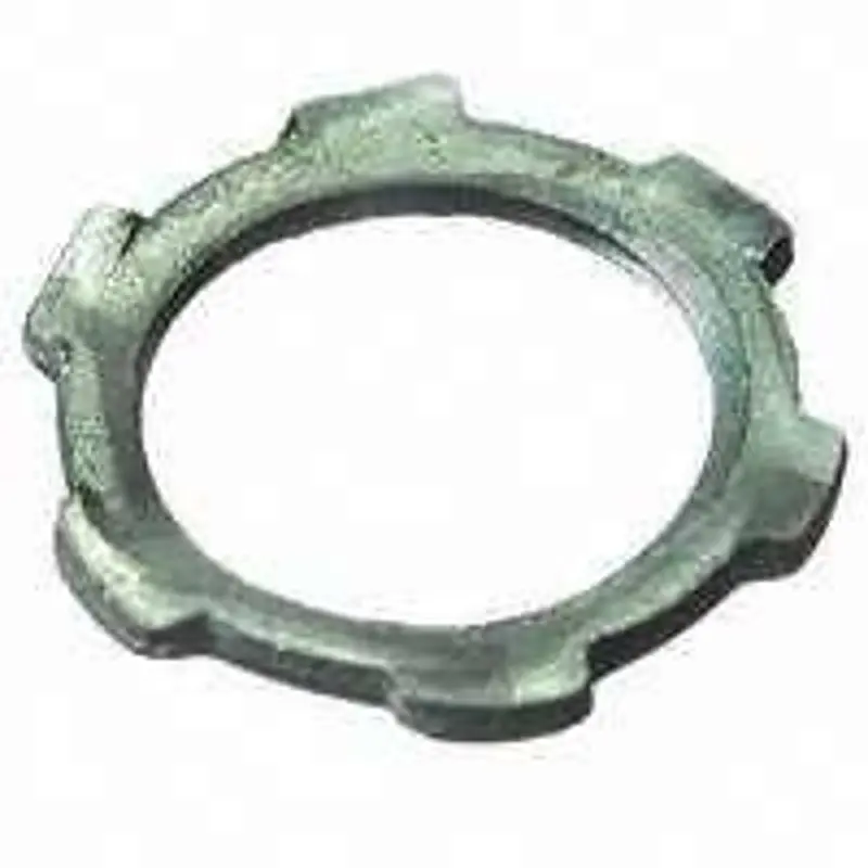Halex 1-Inch Zinc-Plated Conduit Locknut – Heavy-Duty Steel Fitting 1