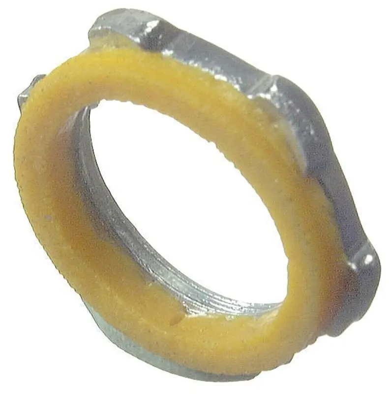 Halex 2" Sealer Locknut – Zinc-Plated For Pvc Or Steel Conduit, Weather-Resistant Fit 1