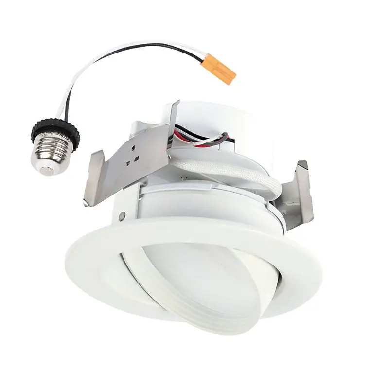 Halo Ra4Ls9Fsd2W1Ewh Led Downlight – 8.8W Matte Trim, 120V Integrated Fixture 1