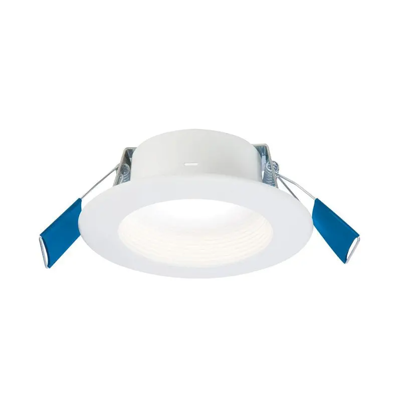 Halo Rl4Ls9Fsd2W1Ewhdm Matte White Led Downlight – 11.5W, 120V, Aluminum Housing, Dimmable 1
