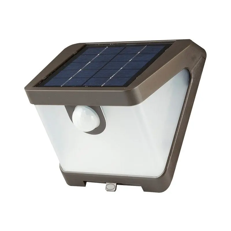 Halo Swl0540B Solar-Powered Wedge Security Light – 500 Lumens, 5.36" × 5.27" × 3.32", 30W 1