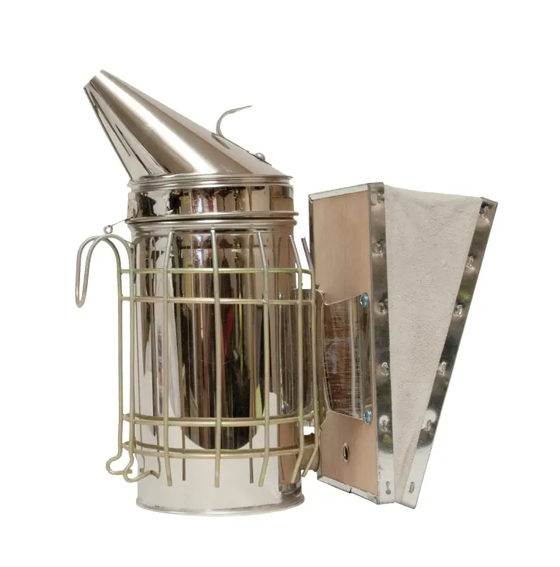 Harvest Lane Honey Smk3-101 Beekeeping Smoker – Durable Steel Construction With Bellows For Hive Management 1