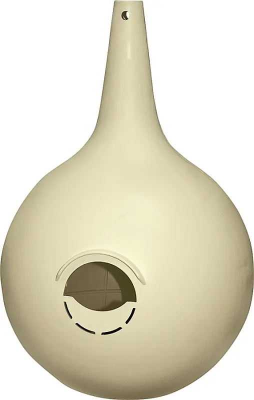 Heath Series 30006R Plastic Gourd Birdhouse – Almond Finish 1